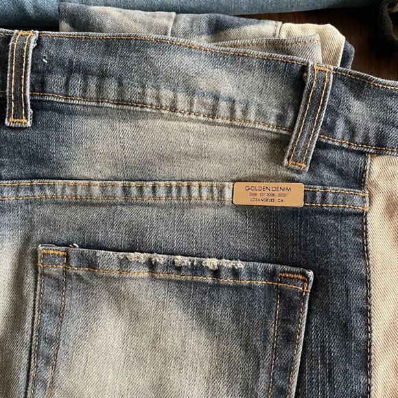 LOT OF 8 MEN'S PANTS JEANS SWEATPANTS JOGGERS SIZE 36 38 LARGE - Picture 3 of 9